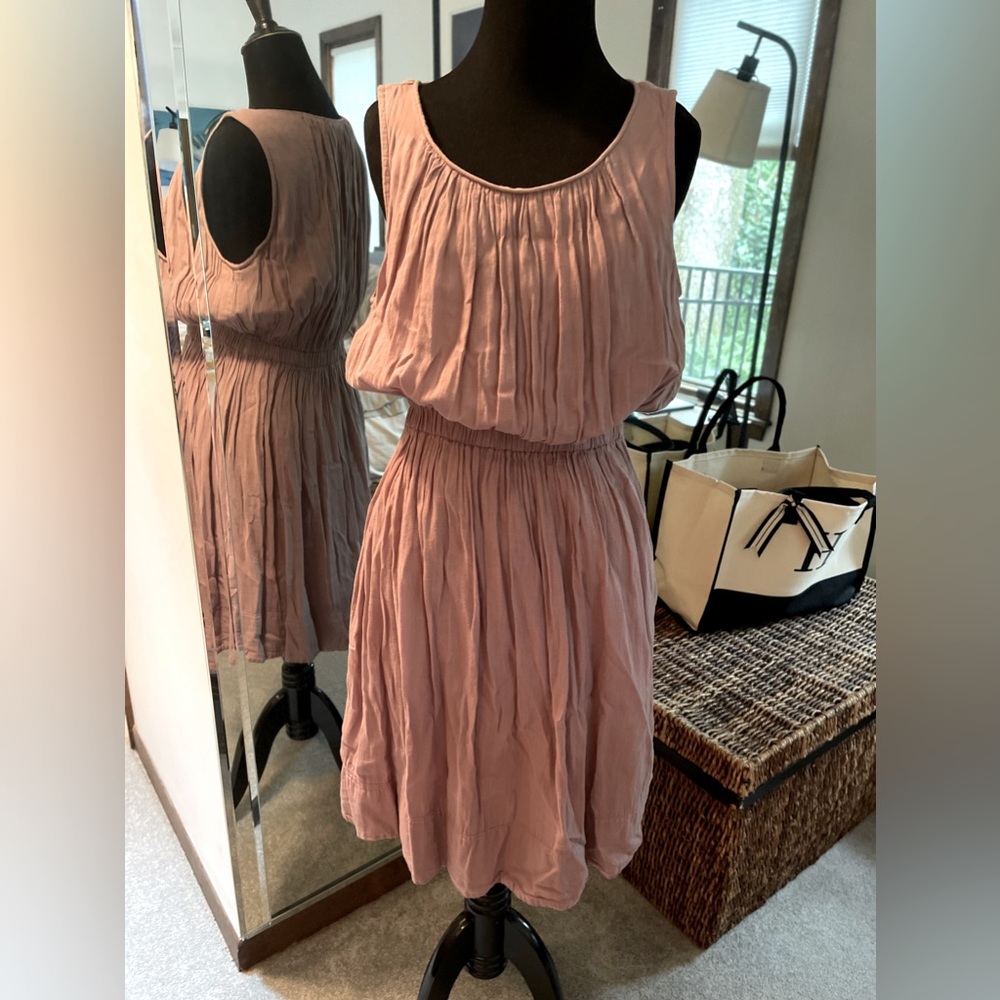 Prairie underground lavender dress 100% organic cotton.